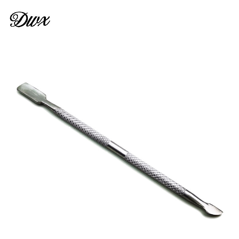 Küünegeel-laki eemaldaja klambrid, komplekt küünekunsti tööriistad küüneviilid 100/180 terasest lükkamiskleebis Puhtad servad küünelõikurile