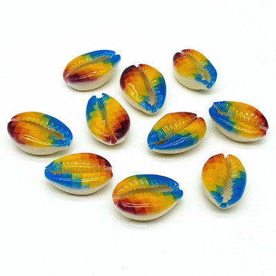 10 buc./lot, multicolor, coajă naturală, mărgele distanțare libere, 10-20 mm, mărgele ovale, pentru bijuterii, colier, brățară, accesoriu # ZZ04