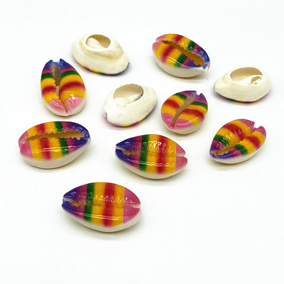 10 buc./lot, multicolor, coajă naturală, mărgele distanțare libere, 10-20 mm, mărgele ovale, pentru bijuterii, colier, brățară, accesoriu # ZZ04