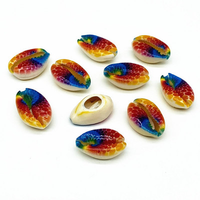 10 buc./lot, multicolor, coajă naturală, mărgele distanțare libere, 10-20 mm, mărgele ovale, pentru bijuterii, colier, brățară, accesoriu # ZZ04