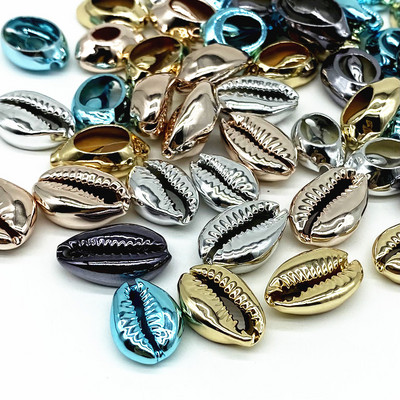 10 buc./lot, multicolor, coajă naturală, mărgele distanțare libere, 10-20 mm, mărgele ovale, pentru bijuterii, colier, brățară, accesoriu # ZZ04