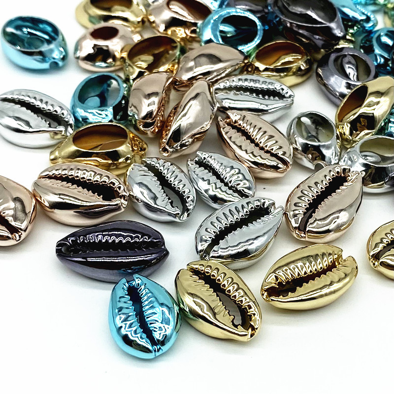 10 buc./lot, multicolor, coajă naturală, mărgele distanțare libere, 10-20 mm, mărgele ovale, pentru bijuterii, colier, brățară, accesoriu # ZZ04