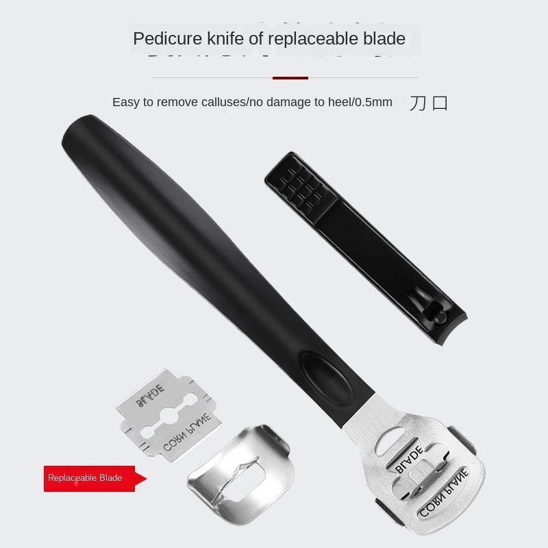 NOQ 8tk maniküüri küünekääride komplekt majapidamises kasutatav roostevabast terasest kõrva lusikas küünekäärid maniküüri tööriist pediküüri küünekäärid