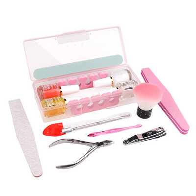 Εργαλεία μανικιούρ περιποίησης νυχιών 2020 επαγγελματικά κιτ τέχνης νυχιών για πεντικιούρ