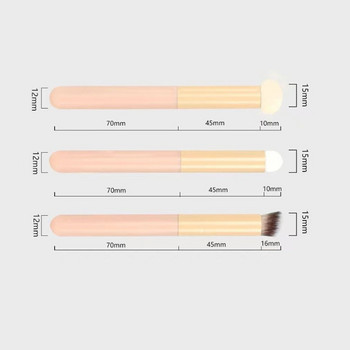 Υψηλής ποιότητας πινέλα μακιγιάζ Mantou Sponge Concealer Brushes Lipstick Lip Makeup Brush Cosmetic Tools Foundation Βούρτσα Concealer