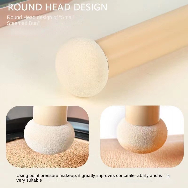 Kvaliteetsed meigipintslid Mantou Sponge peitekreemipintslid Huulepulk Huulemeigipintsel Cosmetic Tools Foundation Concealer Brush