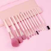 7pc/12pc kist za šminkanje Set četkica u ružičastoj boji Kist za podlogu Kist za sjenilo Alat za šminkanje brochas maquillaje Najnoviji dizajn