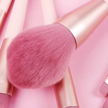 7 τμχ/12 τμχ Πινέλο μακιγιάζ Σετ πινέλου ροζ χρώματος Πινέλο Πινέλο σκιάς ματιών Εργαλείο μακιγιάζ μπροσούρες maquillaje Νεότερο σχέδιο
