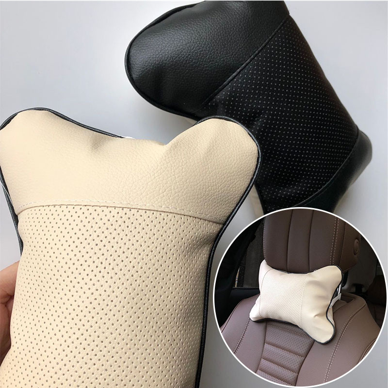 2vnt Automobilinės kaklo pagalvės universalios galvos atramos dėklas, skirtas Saab 9-3 9-5 9000 93 900 95 aero 9 3 42250 42252 9-2x 9-4x 9-7x