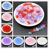 30tk 8x13mm läbipaistvad matt pisarakujulised helmed akrüülhelmed lahtised vahehelmed ehted käevõru ripatskõrvarõnga meisterdamine