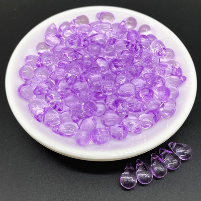 30tk 8x13mm läbipaistvad matt pisarakujulised helmed akrüülhelmed lahtised vahehelmed ehted käevõru ripatskõrvarõnga meisterdamine