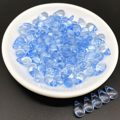 30tk 8x13mm läbipaistvad matt pisarakujulised helmed akrüülhelmed lahtised vahehelmed ehted käevõru ripatskõrvarõnga meisterdamine