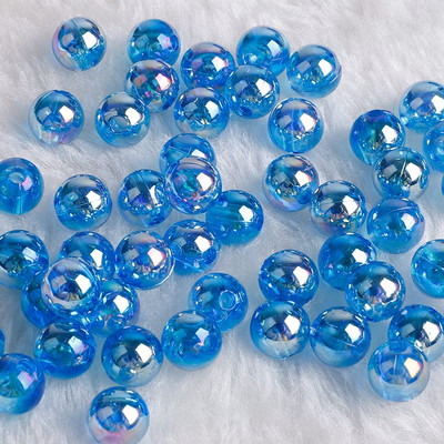 6 mm 8 mm 10 mm Rainbow Candy AB Okrugle akrilne perle labave razmaknice za izradu nakita DIY narukvica ogrlica