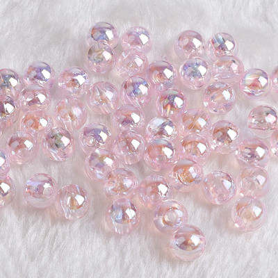 6 mm 8 mm 10 mm Rainbow Candy AB Okrugle akrilne perle labave razmaknice za izradu nakita DIY narukvica ogrlica
