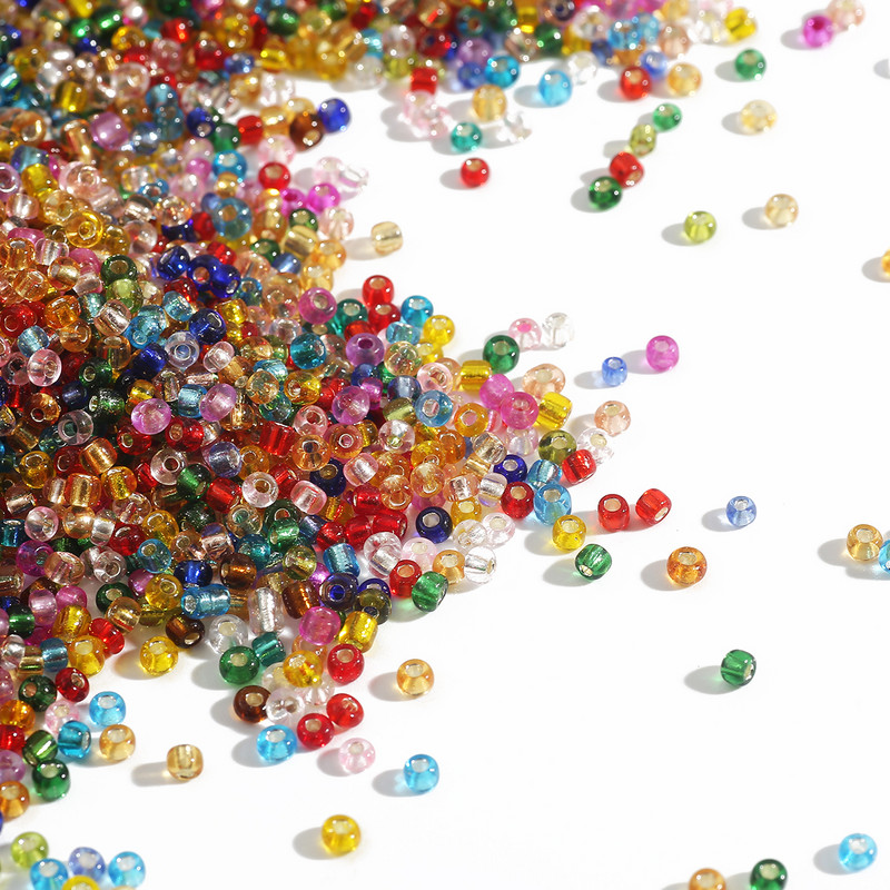 2/3/4 χιλιοστά Japan Color Seed Beads Charm Glass Loosely Spaced Seed Beads for DIY Jewelry Making Craft Orliments Αξεσουάρ