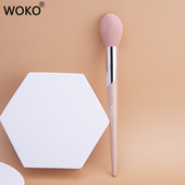 FB116 nustatantis pudros šepetėlis kūgiškai paryškinantis kontūrus formuojantis pudras makiažo įrankis mados „Fenty“ stiliaus rožinės spalvos makiažo šepetėliai