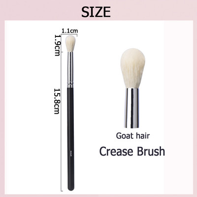 MOR ožkų plaukų makiažo šepetėliai pudra kontūro formavimo šepetėlis natūralių akių šešėlių raukšlių akių šešėlių dėmių maišymo priemonė