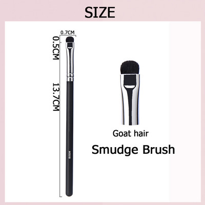 MOR ožkų plaukų makiažo šepetėliai pudra kontūro formavimo šepetėlis natūralių akių šešėlių raukšlių akių šešėlių dėmių maišymo priemonė