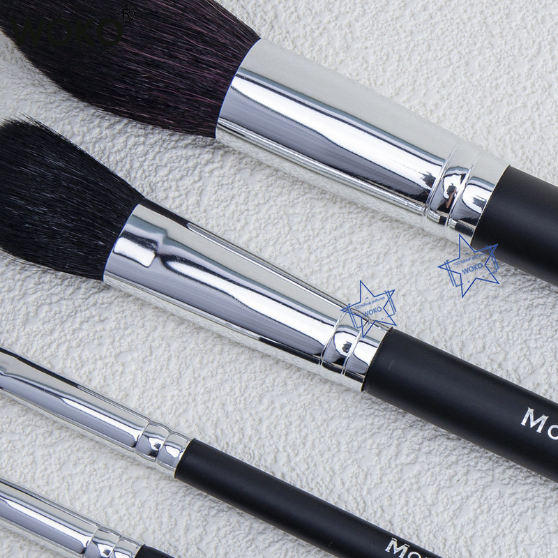 MOR ožkų plaukų makiažo šepetėliai pudra kontūro formavimo šepetėlis natūralių akių šešėlių raukšlių akių šešėlių dėmių maišymo priemonė