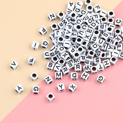 100 ruudukujulist kirjahelmest Akrüülist helendavad digitaalsed segavärvilised täringurõngad vaherõngad helmed ehted isetegemise käevõru kaelakee tarvikute valmistamiseks