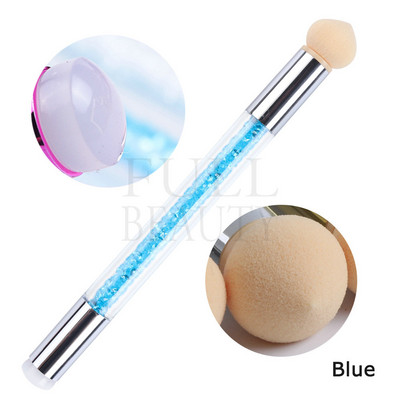 STZ Ombre set četkica za nokte Gradijent spužve Četkice za crtanje noktiju Olovka Akrilni gel Svjetlucavi puder Alati za skupljanje točkica Manikura #945-1