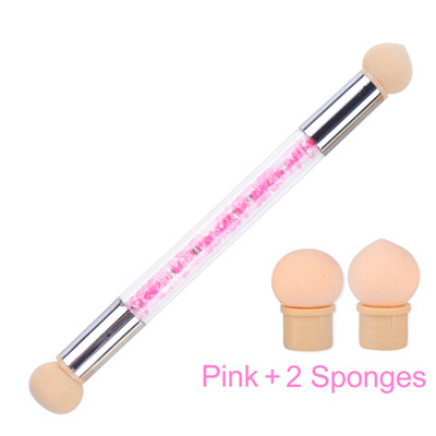 STZ Ombre set četkica za nokte Gradijent spužve Četkice za crtanje noktiju Olovka Akrilni gel Svjetlucavi puder Alati za skupljanje točkica Manikura #945-1