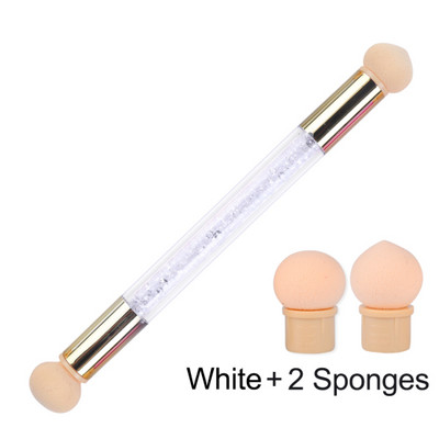 STZ Ombre set četkica za nokte Gradijent spužve Četkice za crtanje noktiju Olovka Akrilni gel Svjetlucavi puder Alati za skupljanje točkica Manikura #945-1