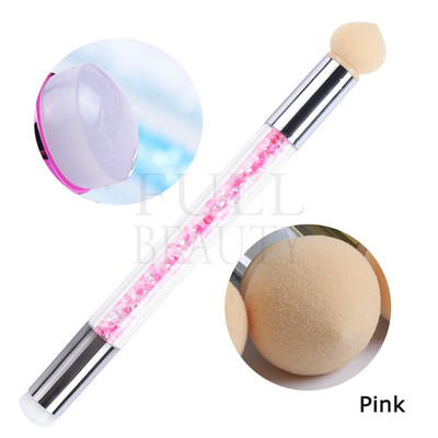 STZ Ombre set četkica za nokte Gradijent spužve Četkice za crtanje noktiju Olovka Akrilni gel Svjetlucavi puder Alati za skupljanje točkica Manikura #945-1