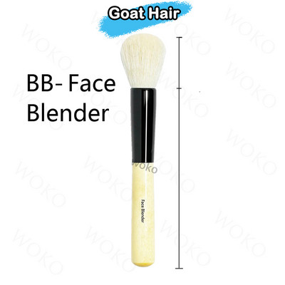 1/3 tk lauvärvi meigipintslite komplekt Natural Horse Hair Eye Beauty Kit lauvärvide kortsude ja plekkide esiletõstmise segamine meigitööriistad