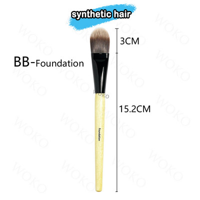 1/3 tk lauvärvi meigipintslite komplekt Natural Horse Hair Eye Beauty Kit lauvärvide kortsude ja plekkide esiletõstmise segamine meigitööriistad