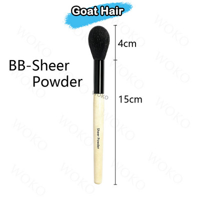 1/3 tk lauvärvi meigipintslite komplekt Natural Horse Hair Eye Beauty Kit lauvärvide kortsude ja plekkide esiletõstmise segamine meigitööriistad