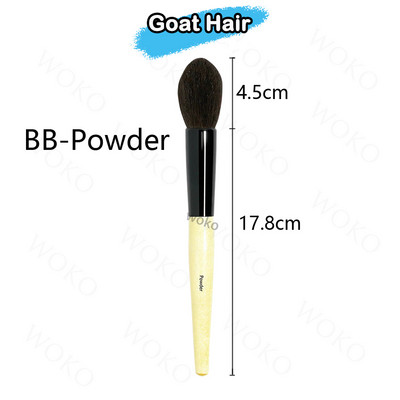 1/3 tk lauvärvi meigipintslite komplekt Natural Horse Hair Eye Beauty Kit lauvärvide kortsude ja plekkide esiletõstmise segamine meigitööriistad