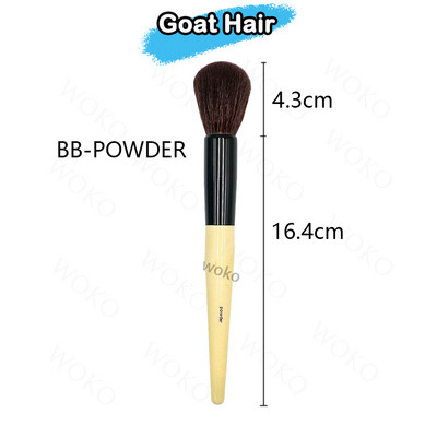 1/3 tk lauvärvi meigipintslite komplekt Natural Horse Hair Eye Beauty Kit lauvärvide kortsude ja plekkide esiletõstmise segamine meigitööriistad