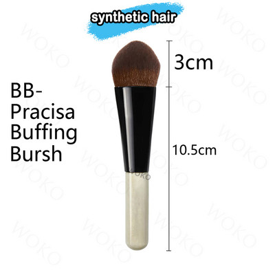 1/3 tk lauvärvi meigipintslite komplekt Natural Horse Hair Eye Beauty Kit lauvärvide kortsude ja plekkide esiletõstmise segamine meigitööriistad