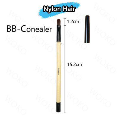 1/3 tk lauvärvi meigipintslite komplekt Natural Horse Hair Eye Beauty Kit lauvärvide kortsude ja plekkide esiletõstmise segamine meigitööriistad