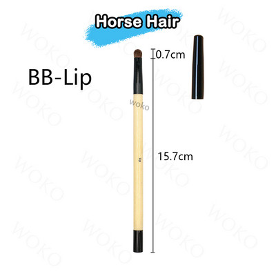 1/3 tk lauvärvi meigipintslite komplekt Natural Horse Hair Eye Beauty Kit lauvärvide kortsude ja plekkide esiletõstmise segamine meigitööriistad
