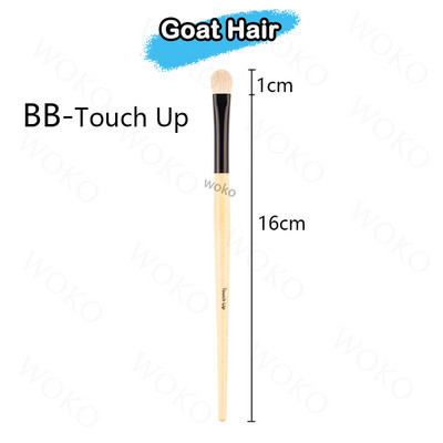 1/3 tk lauvärvi meigipintslite komplekt Natural Horse Hair Eye Beauty Kit lauvärvide kortsude ja plekkide esiletõstmise segamine meigitööriistad