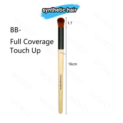 1/3 tk lauvärvi meigipintslite komplekt Natural Horse Hair Eye Beauty Kit lauvärvide kortsude ja plekkide esiletõstmise segamine meigitööriistad