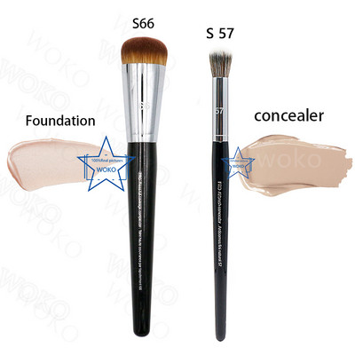 Šminka Puder Podloga Blush Contour Bronzer Eyeshadow Crease Smoky Liner Eyelash Smudge Kist Profession Makeup Tools PRO 91