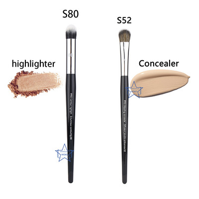 Šminka Puder Podloga Blush Contour Bronzer Eyeshadow Crease Smoky Liner Eyelash Smudge Kist Profession Makeup Tools PRO 91