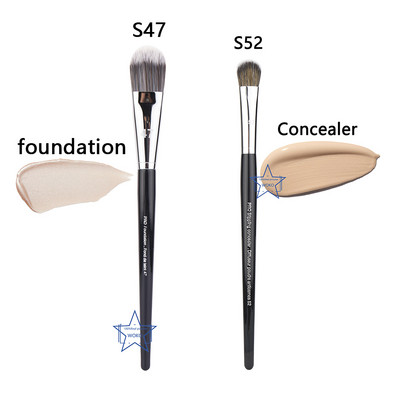 Šminka Puder Podloga Blush Contour Bronzer Eyeshadow Crease Smoky Liner Eyelash Smudge Kist Profession Makeup Tools PRO 91