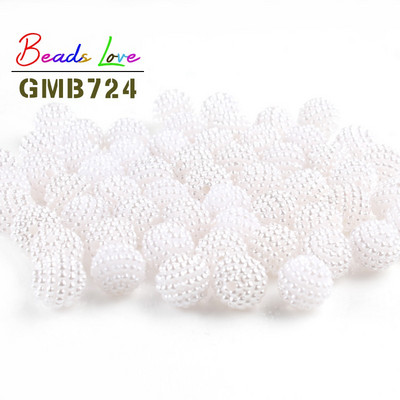 10mm-20mm Mješovite Bayberry perle Akrilne perle Okrugle labave europske perle za izradu nakita Odgovara ručno izrađenim dodacima za DIY narukvice