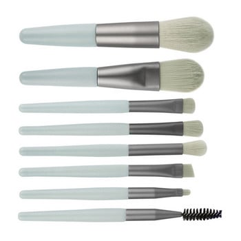 Νέα Hot 8Pcs Mini Brushes Brushes Kit Eyeshadow Brush Brush Make up with EVA Bag for Travel Business Trips Daily