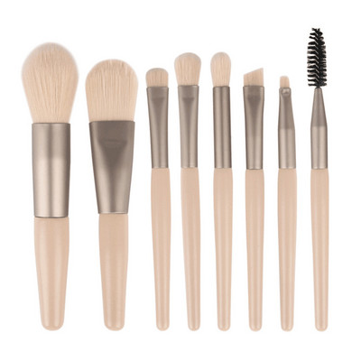 Νέα Hot 8Pcs Mini Brushes Brushes Kit Eyeshadow Brush Brush Make up with EVA Bag for Travel Business Trips Daily