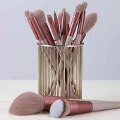 13Pcs Professional Brushes Makeup Set Cosmetic Powder Eye Shadow Foundation Blush Blending Concealer Beauty Make Up Tool Brushes