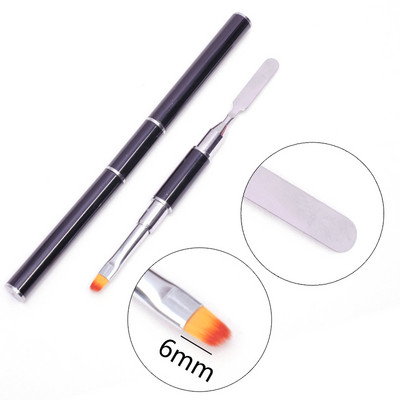 1 tk Kahe otsaga küünekunsti pintsli jooned triibu värvimine joonistuspliiats akrüül UV geel pikendusvõred pintsli disain isetegemise maniküüri tööriistad