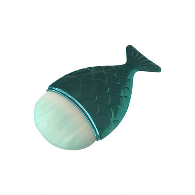 Βούρτσες νυχιών Mermaid Tail Soft Cleaning Dust Powder for Nails Care Cosmetic Brushes Nail Art Brush Beauty Make Up Tools