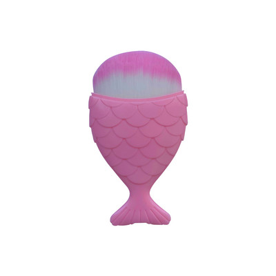 Βούρτσες νυχιών Mermaid Tail Soft Cleaning Dust Powder for Nails Care Cosmetic Brushes Nail Art Brush Beauty Make Up Tools