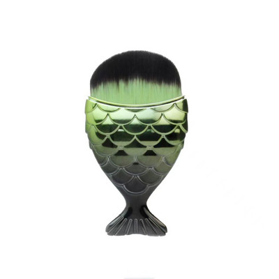 Βούρτσες νυχιών Mermaid Tail Soft Cleaning Dust Powder for Nails Care Cosmetic Brushes Nail Art Brush Beauty Make Up Tools