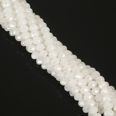 98tk/partii 6mm Rondelle Austria lihvitud kristallhelmed klaashelmed lahtised vahehelmed ehete valmistamiseks